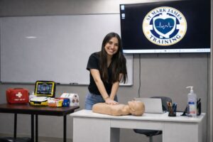 First Aid Course in Session in Hamilton