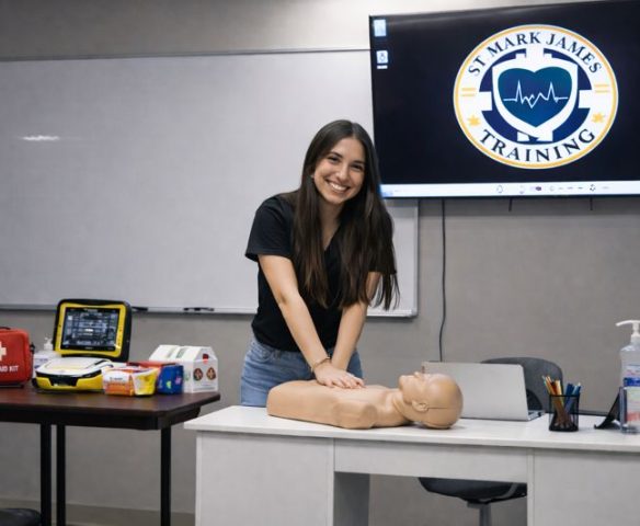 First Aid Course in Session in Hamilton